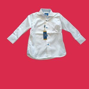 Alpa perry beautiful classic white kids shirt size 4 🤍😍